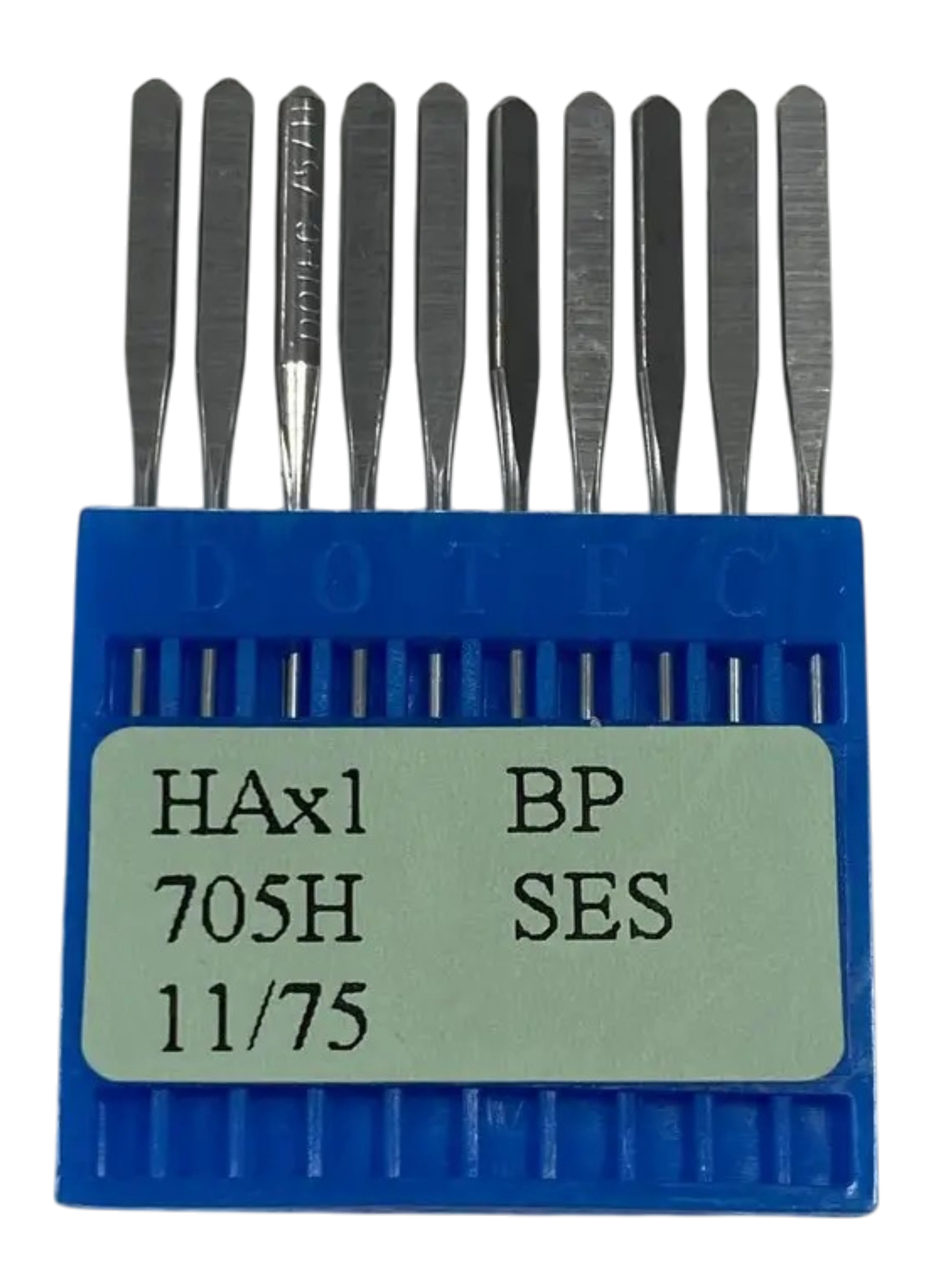 Иглы DOTEC HAx1 №75 SES для домашнего шитья и вышивки