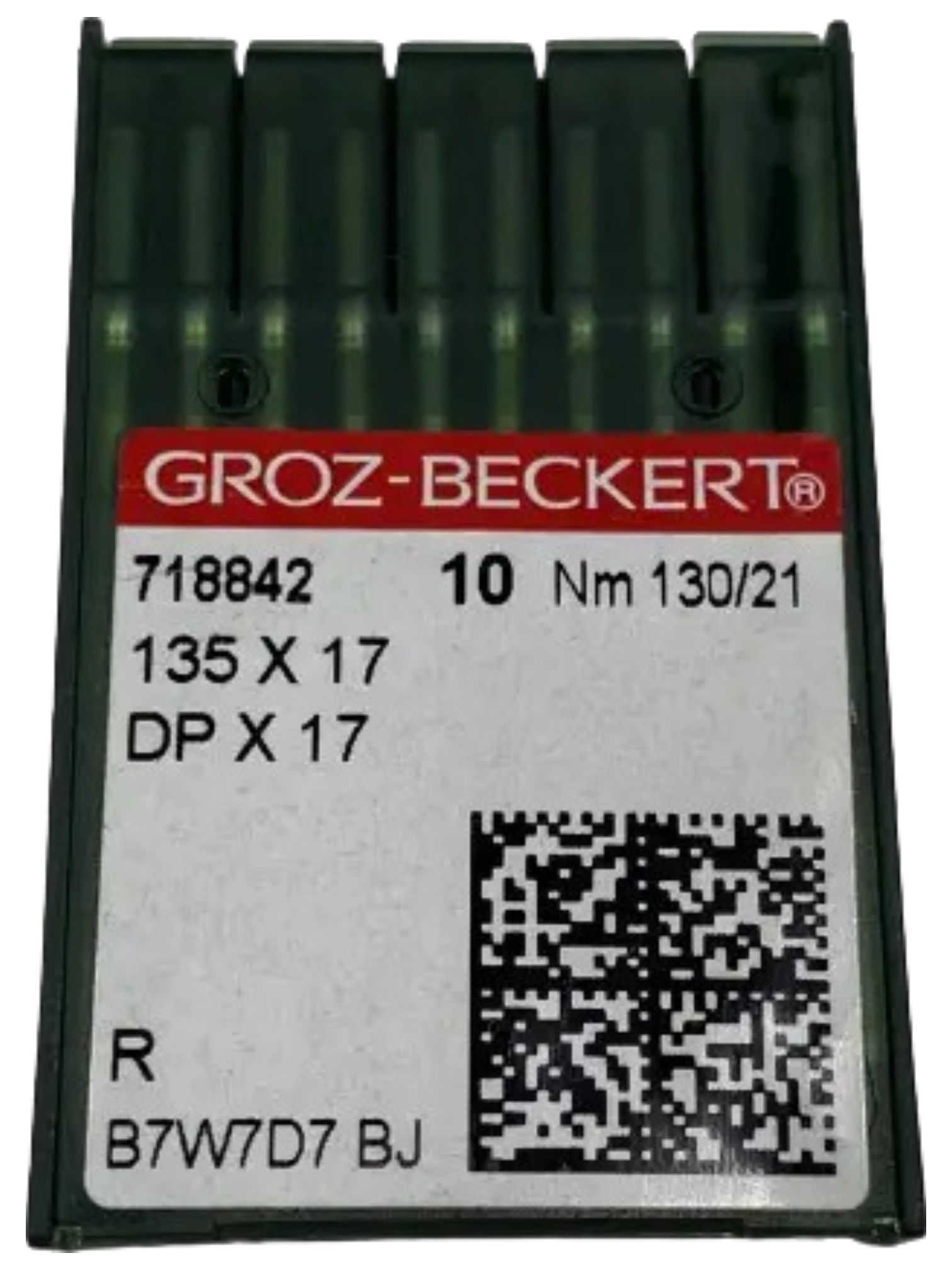 Голки GROZ-BECKERT DPx17 №130 R для важких тканин у швейній машині