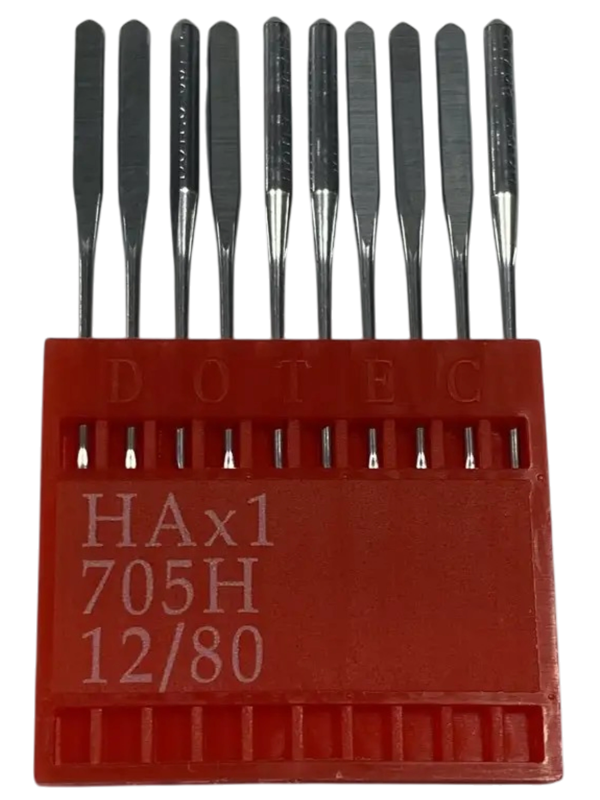 Иглы DOTEC HAx1 №80 для швейных машин и оверлоков, высококачественные и универсальные
