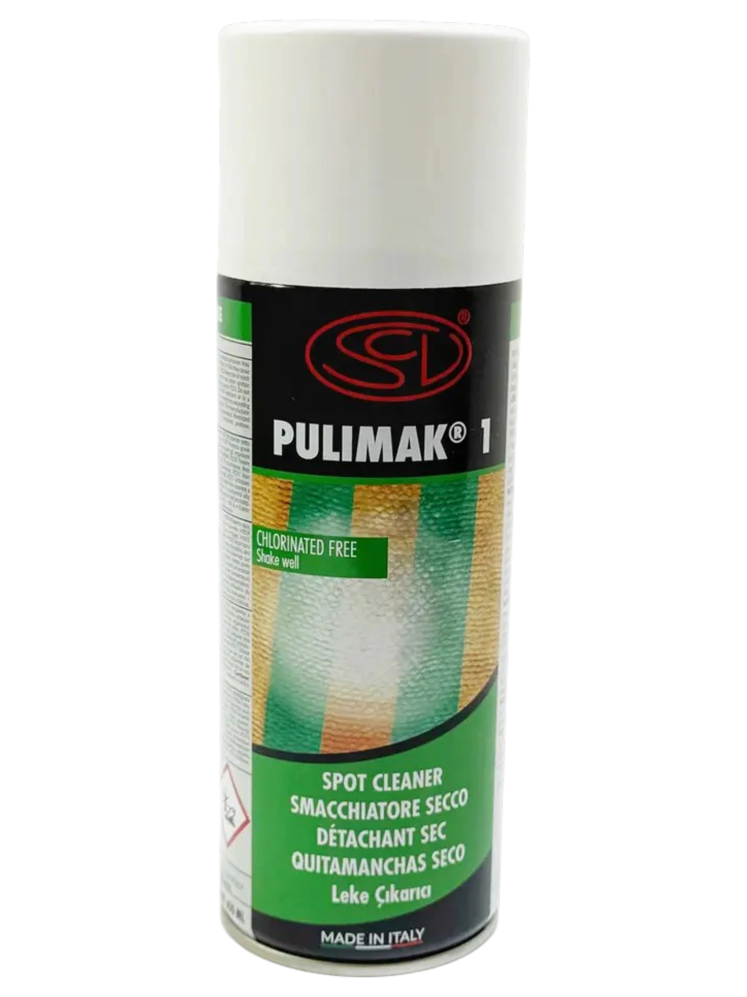 Потрібно видалити пляму з тканини? Спрей PULIMAK 1 Silicone для швидкої чистки тканин