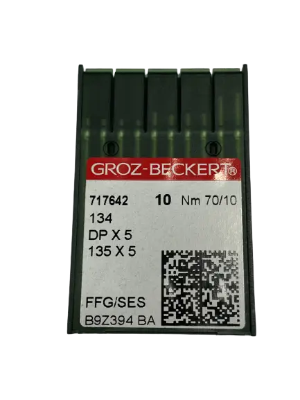 Голки GROZ-BECKERT DPx5 №70 SES для промислових швейних машин