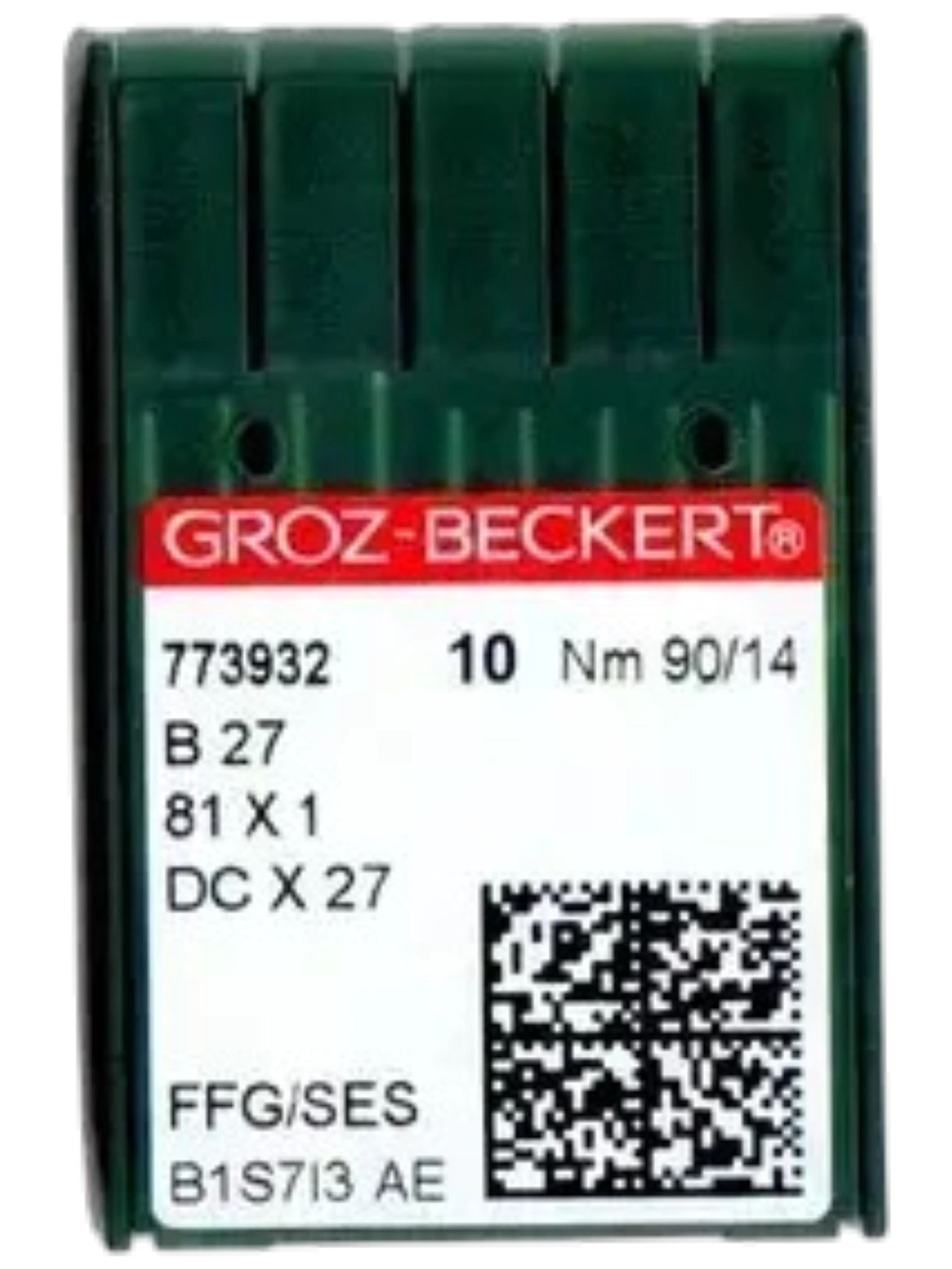 Голки GROZ-BECKERT DCx27 №90 SES для швейних машин високої якості