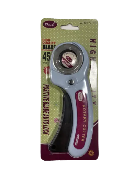 Розкрійний ніж Rotary cutter YL-347 з круглим лезом для тканин та меблів — 2