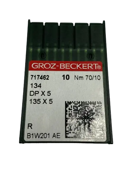 Промислові голки GROZ-BECKERT DPx5 №70 R для швейної техніки