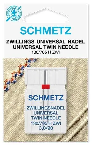 Иголка Schmetz Twin Universal 130/705 H ZWI 3.0/№90 для швейной машины
