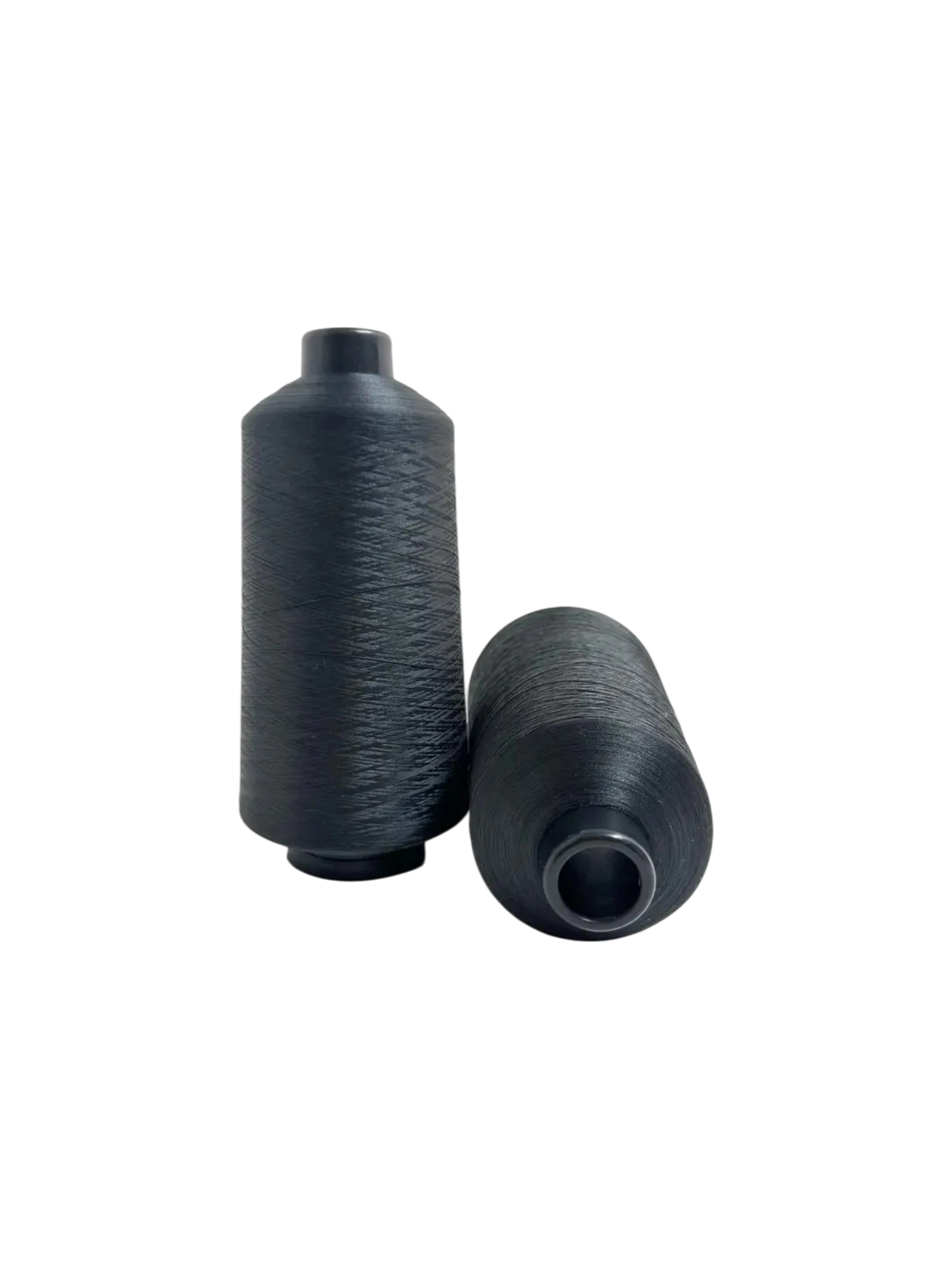 Нитка текстурована некручена 100%PE NITEX S-075 у графітовому темному кольорі для швейних машин