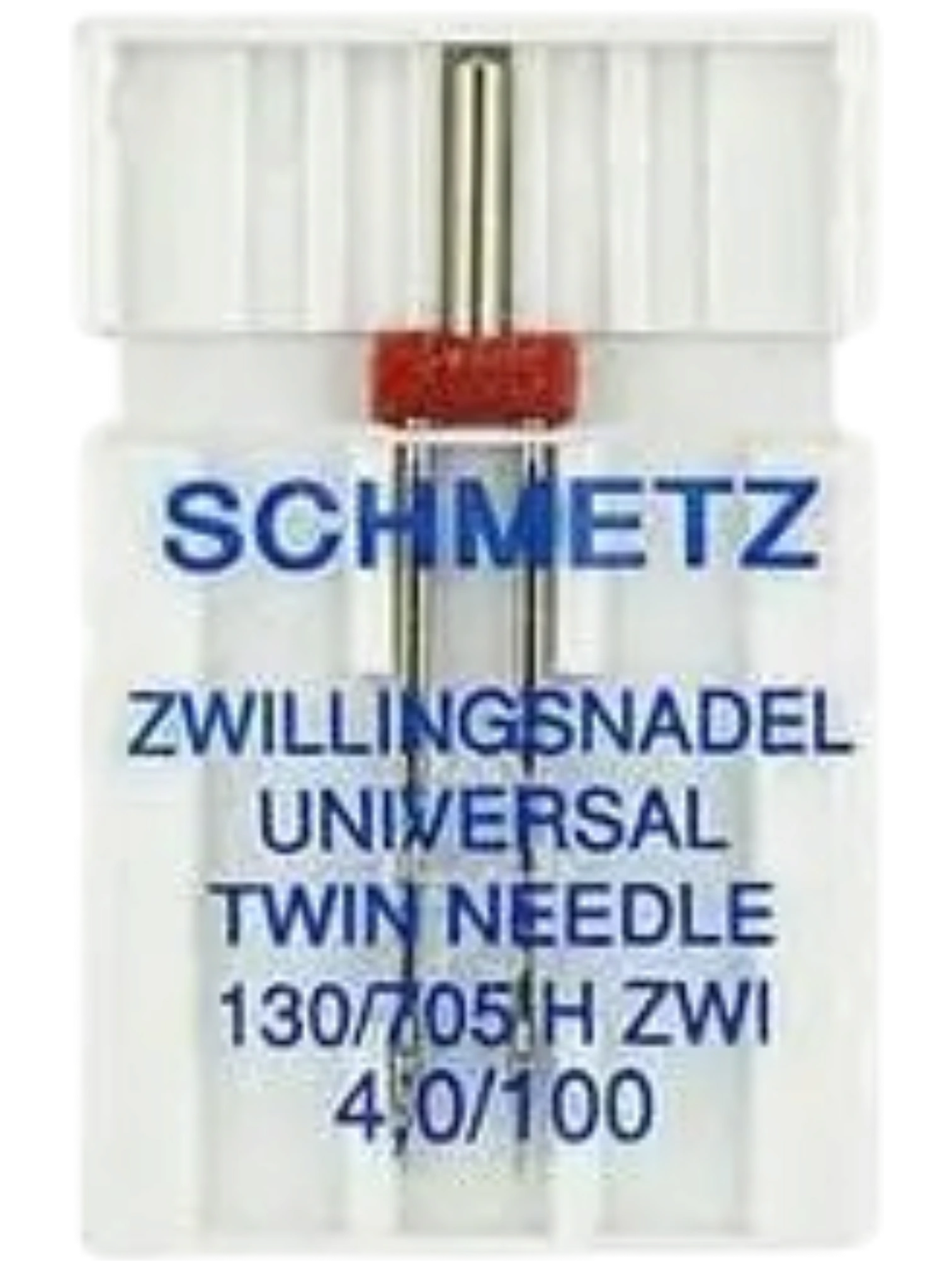 Швейна голка Schmetz Twin Universal 130/705 H ZWI №100/4.0 для швейних машин