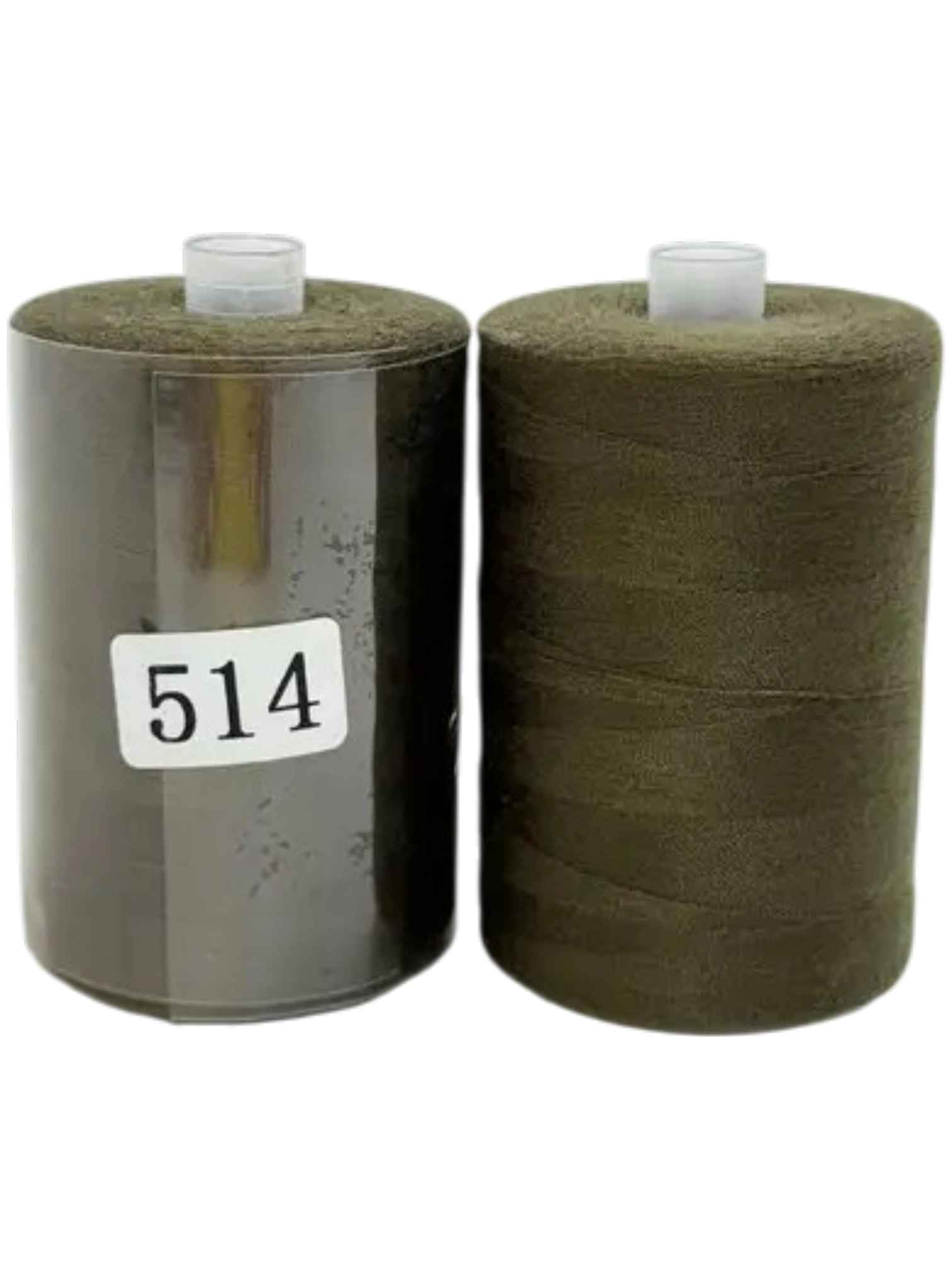 Нитка армована 100% PE 28S/2 DA-TEX хакі для швейних машин, 2500 м