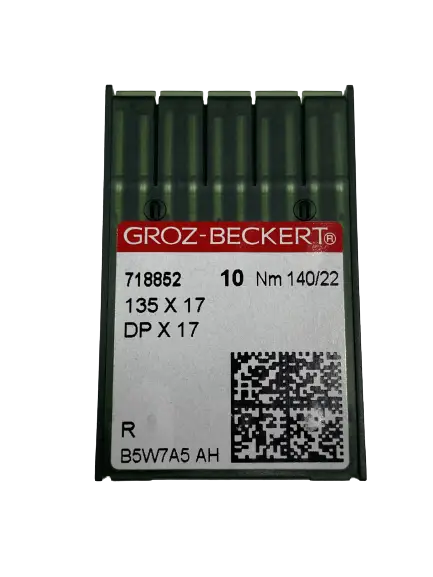 Иглы GROZ-BECKERT DPx17 №140 R для промышленного шитья, тяжелые материалы