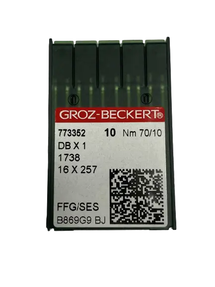 Голки GROZ-BECKERT DBx1 №70 SES для промислових швейних машин