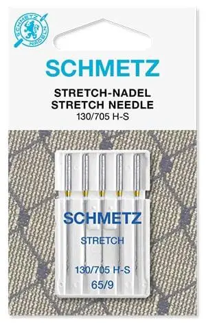 Игла SCHMETZ STRETCH H-S VJS №65 для высококачественной шитья эластичных тканей