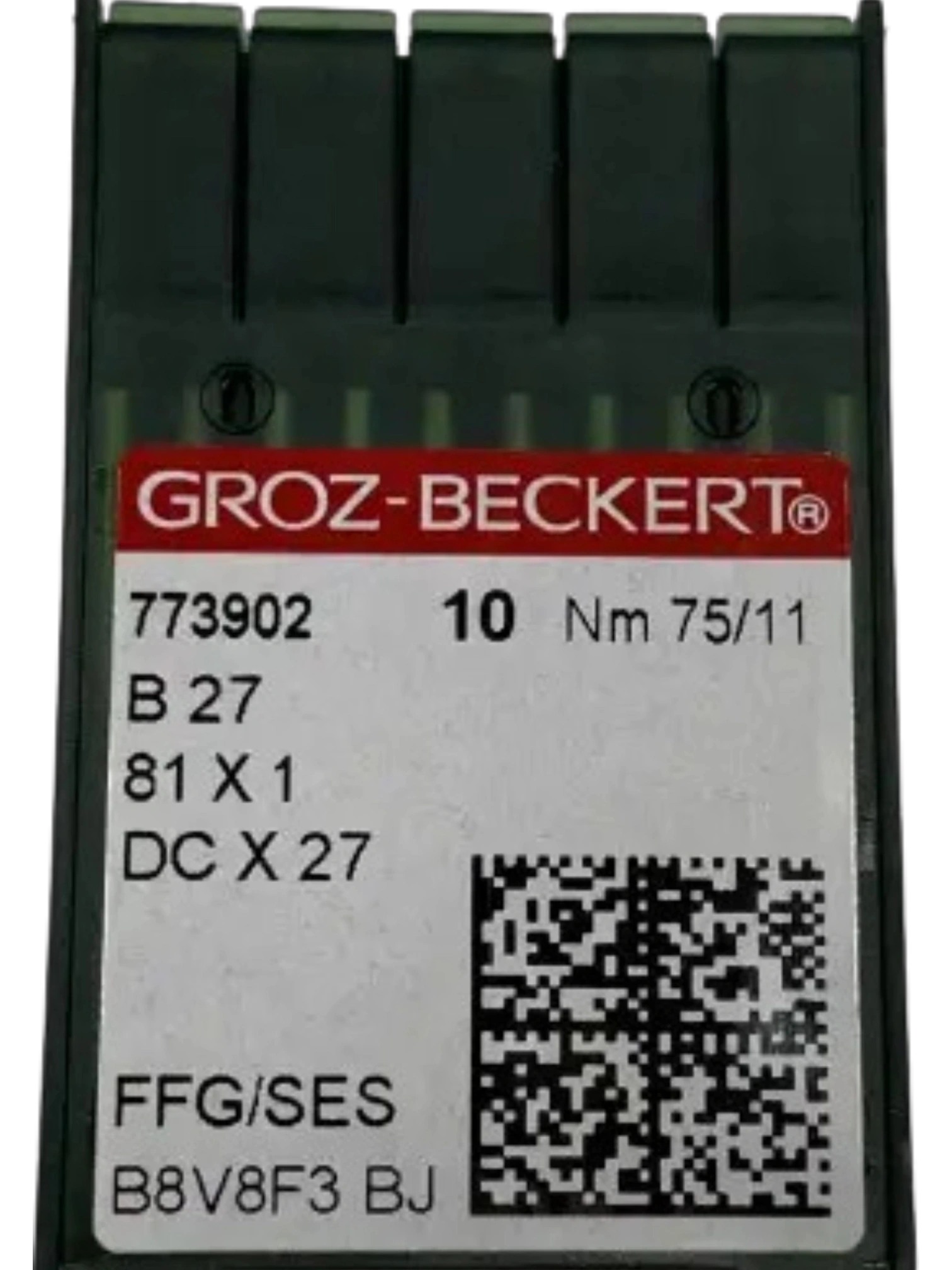 Голки GROZ-BECKERT DCx27 №75 SES для швейних машин високої якості