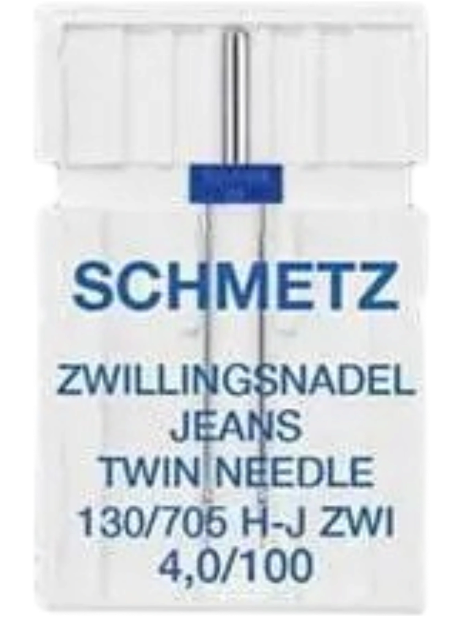 Голка Schmetz Twin Jeans 130/705 H-J ZWI SES №100/4.0 для швейних машин