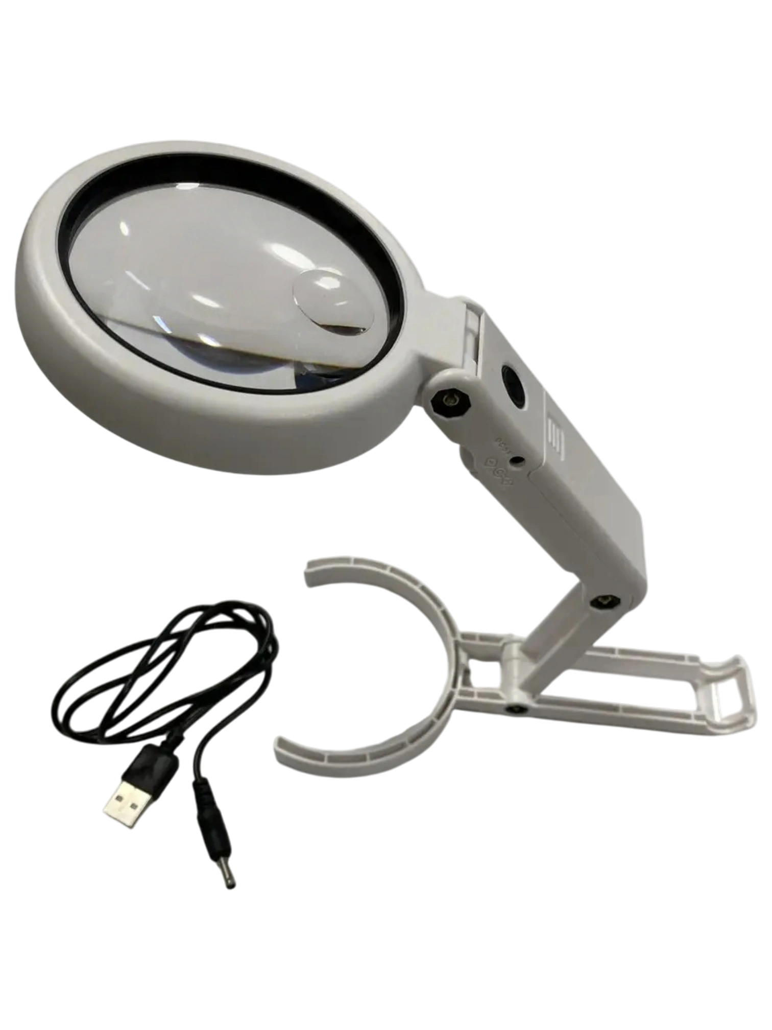 Лупа складна ручна FS75RC із LED підсвічуванням для шиття та читання