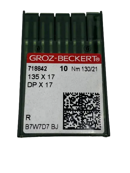 Иглы GROZ-BECKERT DPx17 №130 R для тяжелых тканей для швейных машин