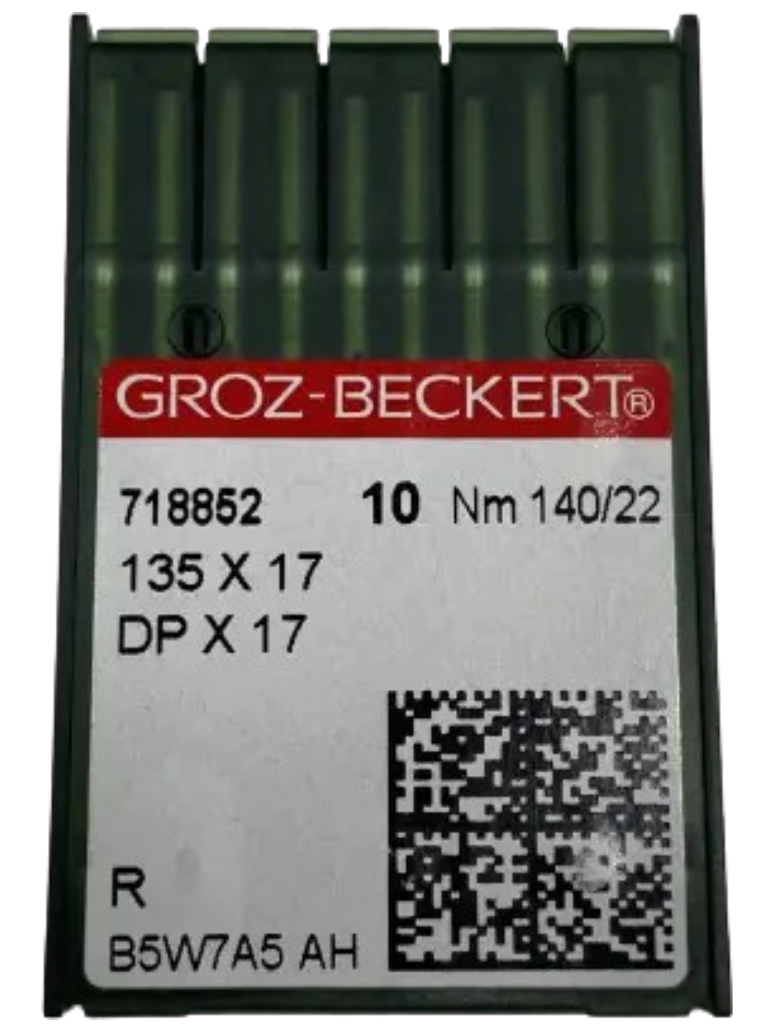 Голки GROZ-BECKERT DPx17 №140 R для важких тканин та промислових швейних машин