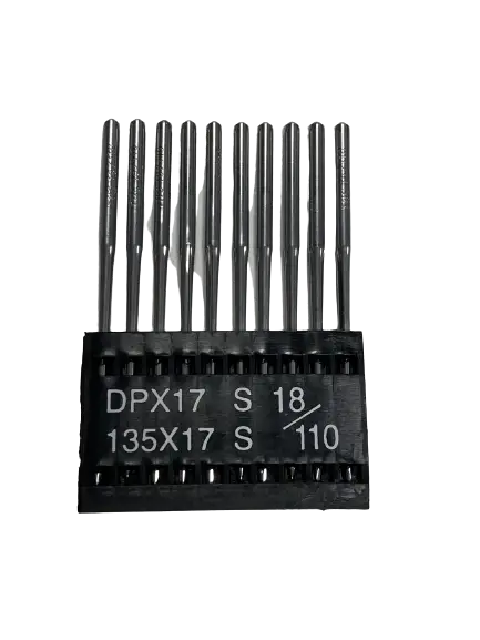 Иглы Триумф DPx17 S №110 для швейных машин, высокая прочность и долговечность