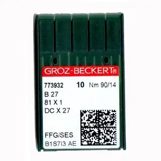 Голки GROZ-BECKERT DCx27 №90 SES для швейних машин, високоякісні витратні матеріали